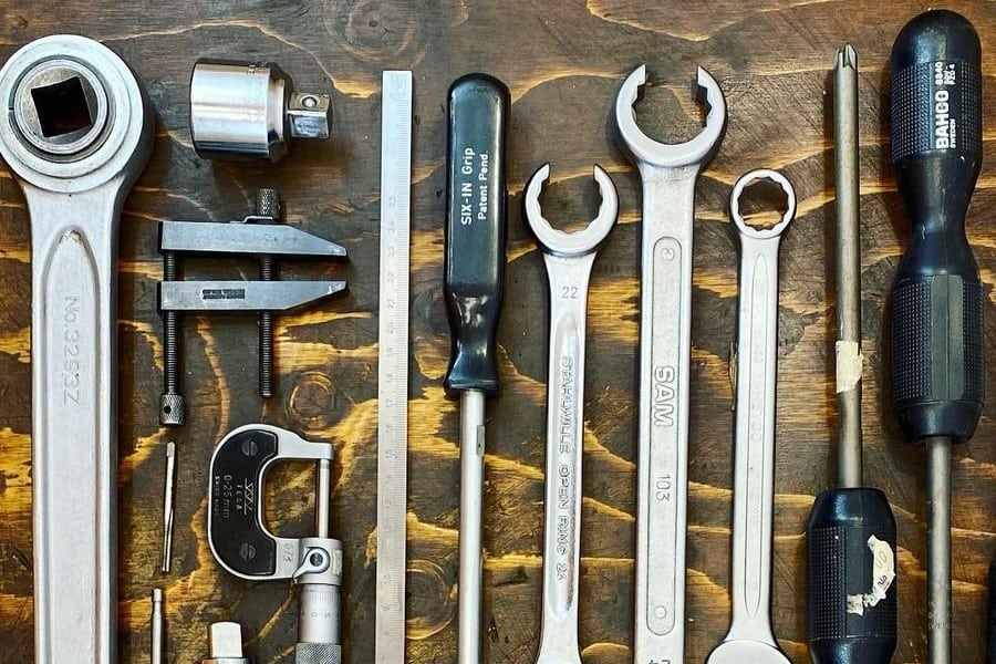 garage tools many different tools