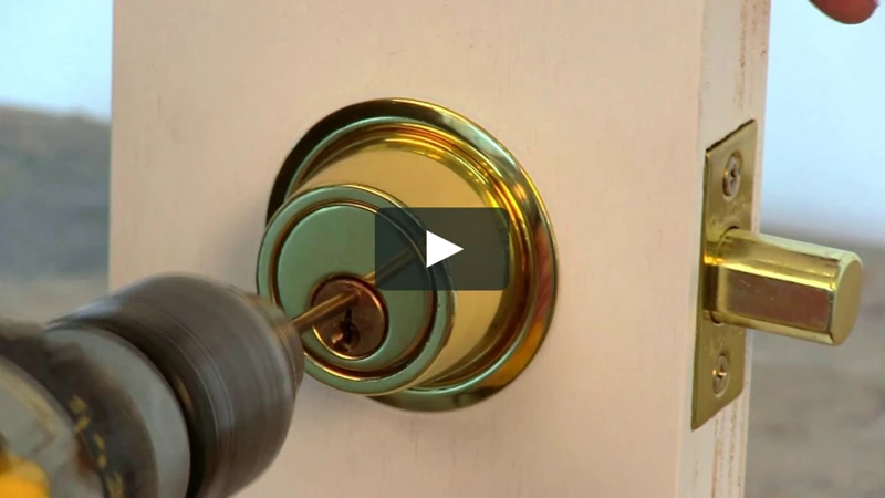 Drilling Out A Commercial Lock