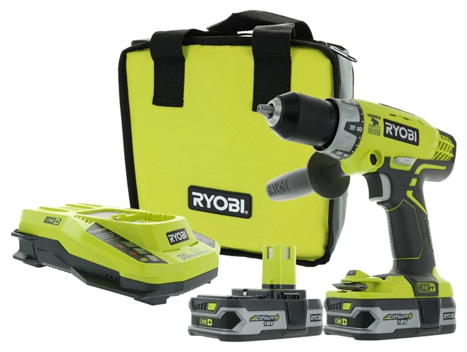 Locate The Direction Switch On The Ryobi Drill