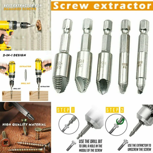 Drill master screw remover hot sale