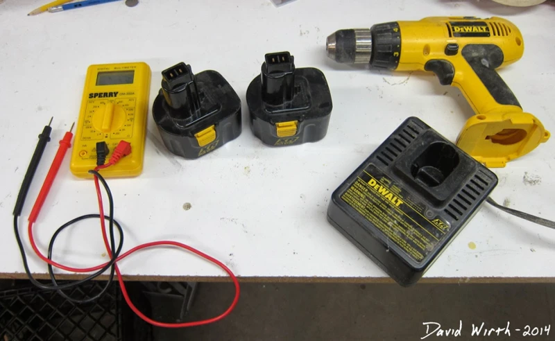 Steps To Recondition Nicad Drill Batteries