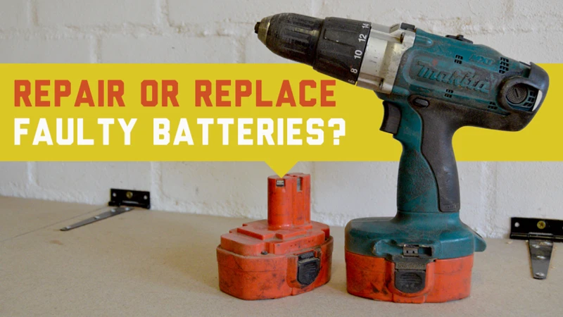 Steps To Restore Nicad Drill Batteries