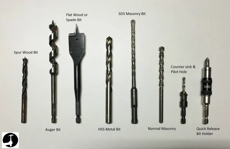 Types Of Masonry Drill Bits